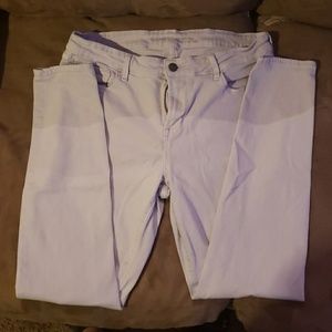 Purple Old Navy Rockstar Skinny Jeans